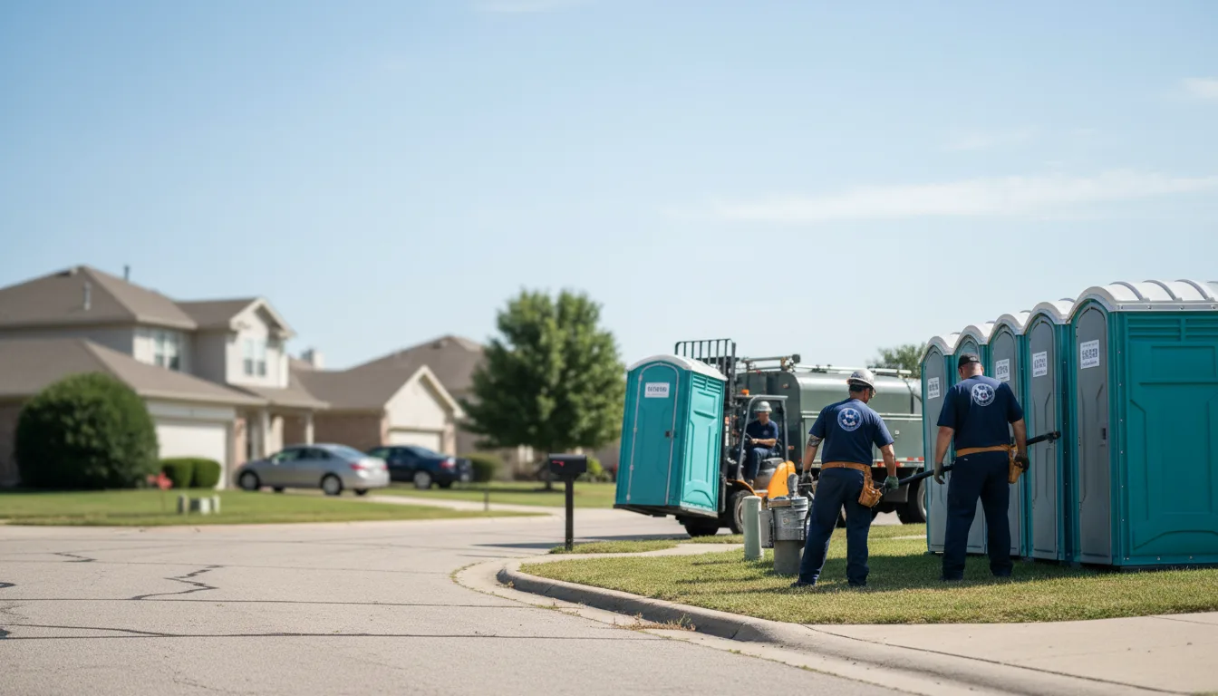 Porta Potty Rental in Wixom, MI near me